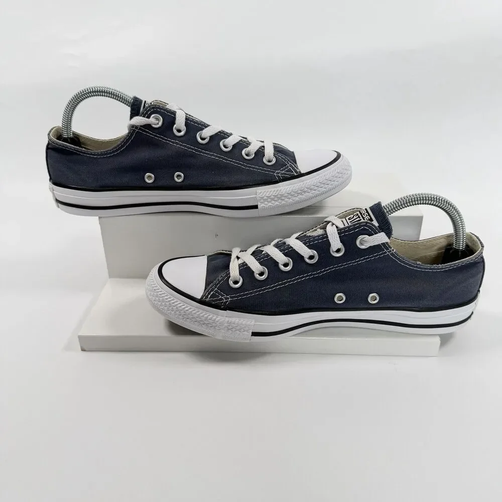 Converse Chuck Taylor All Star Ox Sneakers Shoes Blue Low M9697 Mens 8 Womens 10 - Picture 4 of 11